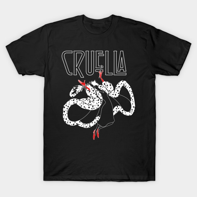 CRUELLA T-Shirt by JayHai